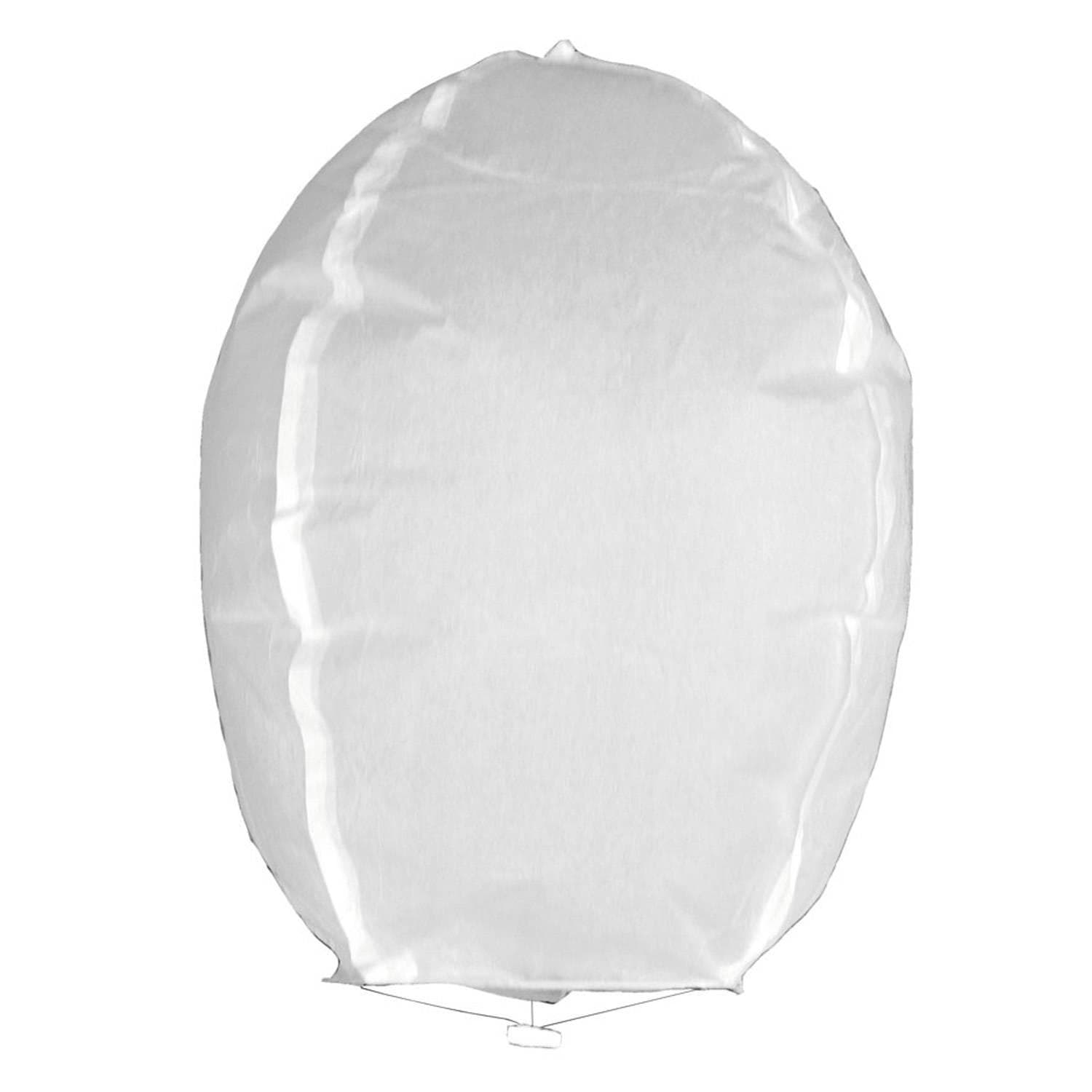 Lanterne VOLANTE céleste Blanche 1m